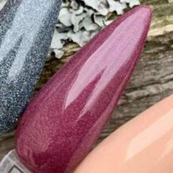 Revel Nail Other - Nail Dip Powder - Burgundy Shimmer - AC20-17